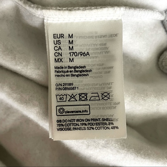 H&M Cropped California Sweatshirt NWT - Picture 4 of 4